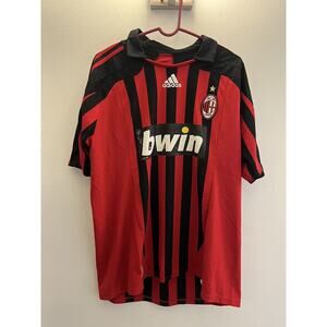 RARE 2007/08 AC MILAN SHIRT JERSEY ITALY XL - Adidas